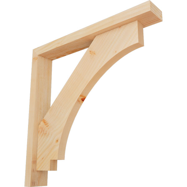 Ekena Millwork BKT0402X24X24IMP05SDF