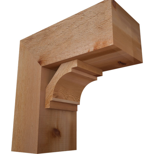Ekena Millwork BKT0806X18X18MRC05RWR