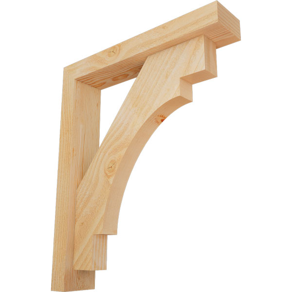 Ekena Millwork BKT0402X20X24MRC05RDF