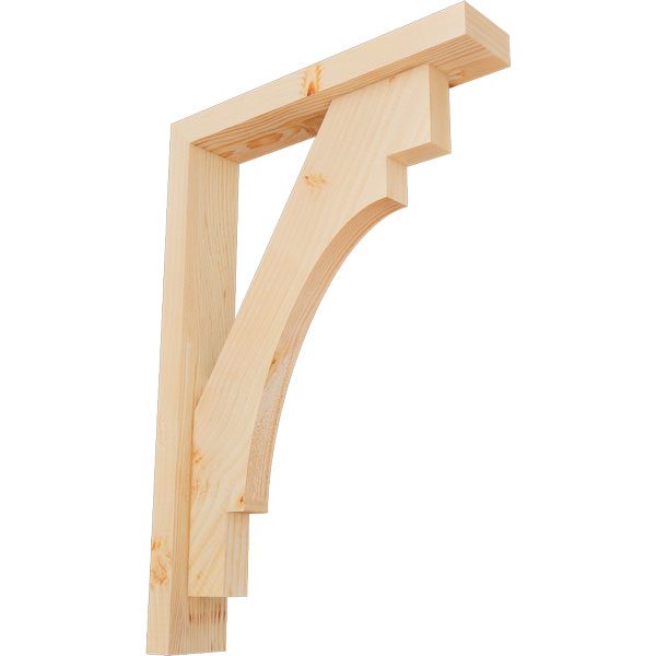 Ekena Millwork BKT0402X18X26MRC05SDF