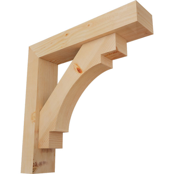 Ekena Millwork BKT0604X26X26MRC05SDF