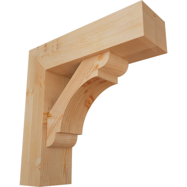 Ekena Millwork BKT0806X26X26OLY05SDF