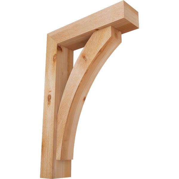 Ekena Millwork BKT0604X24X36THR05RWR