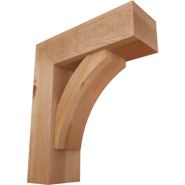 Ekena Millwork BKT0806X24X28THR05RWR