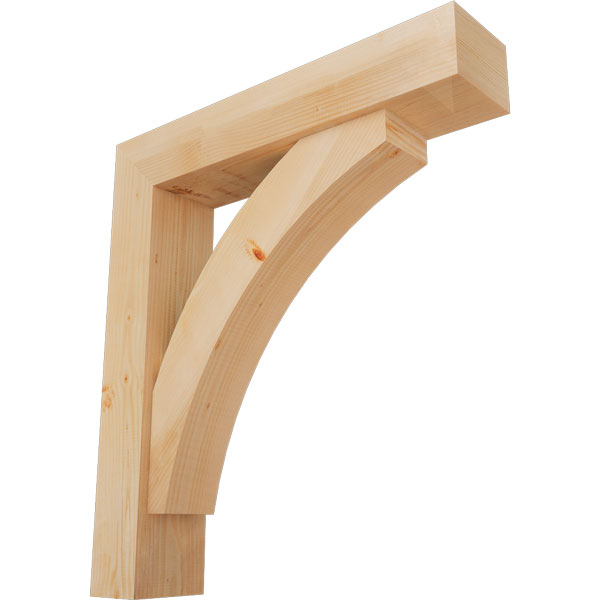 Ekena Millwork BKT0806X36X40THR05SDF