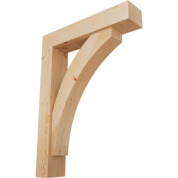 Ekena Millwork BKT0806X36X48THR05SDF