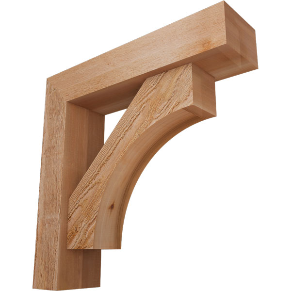Ekena Millwork BKT0604X24X24WTL05RWR