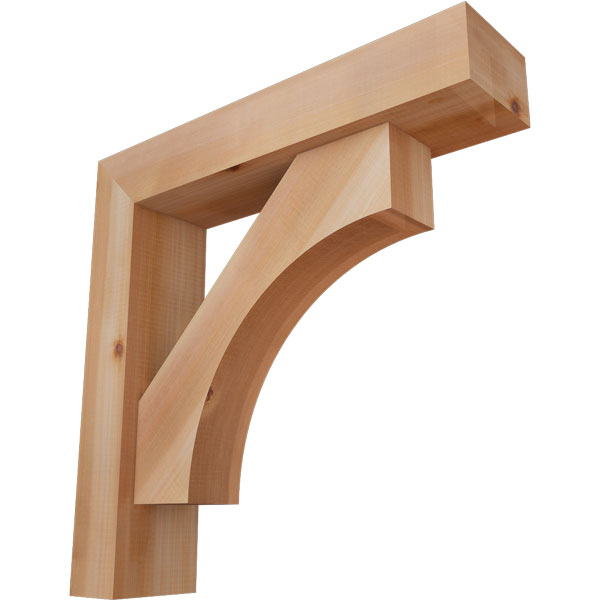 Ekena Millwork BKT0604X24X24WTL05SWR