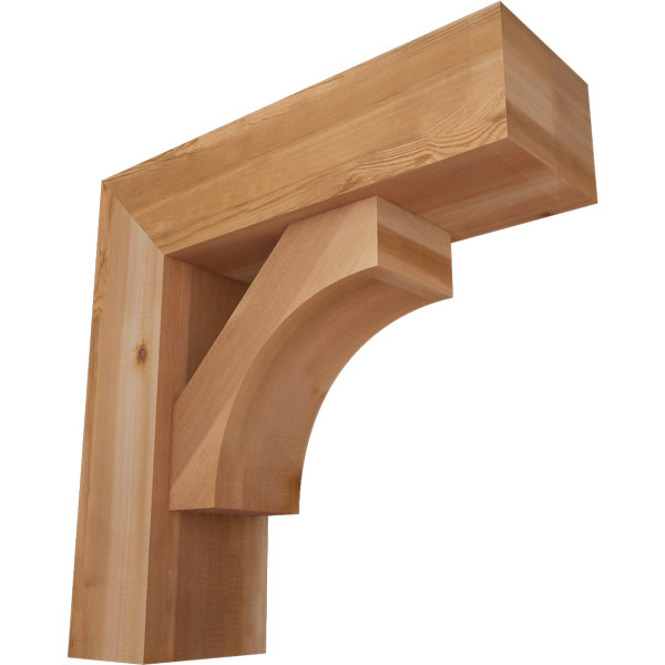 Ekena Millwork BKT0806X24X24WTL05SWR