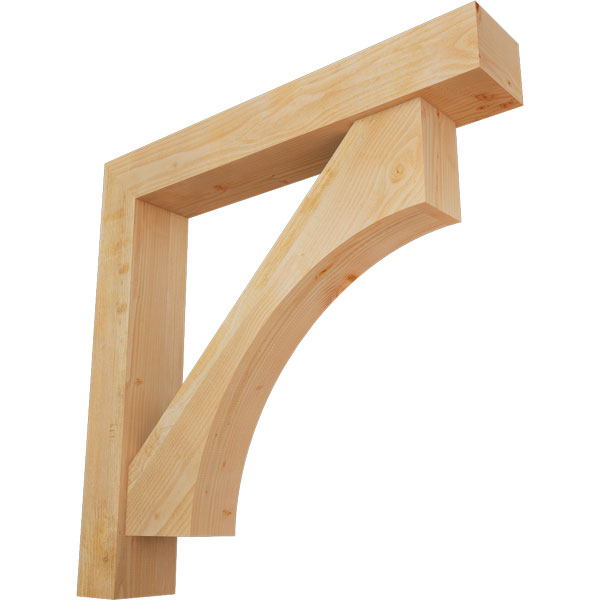 Ekena Millwork BKT0806X48X48WTL05RDF