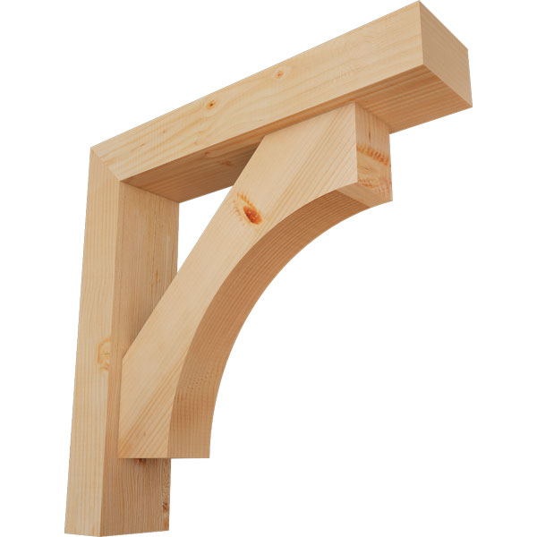 Ekena Millwork BKT0604X26X26WTL05SDF