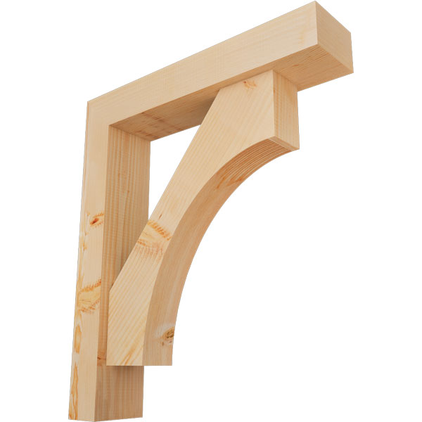 Ekena Millwork BKT0604X26X30WTL05SDF