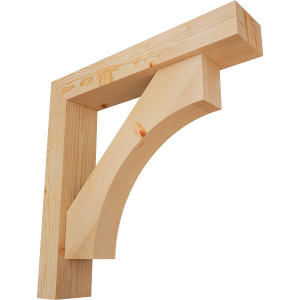 Ekena Millwork BKT0604X28X28WTL05SDF
