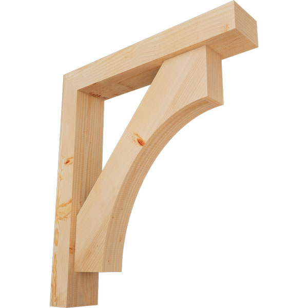 Ekena Millwork BKT0604X30X34WTL05SDF
