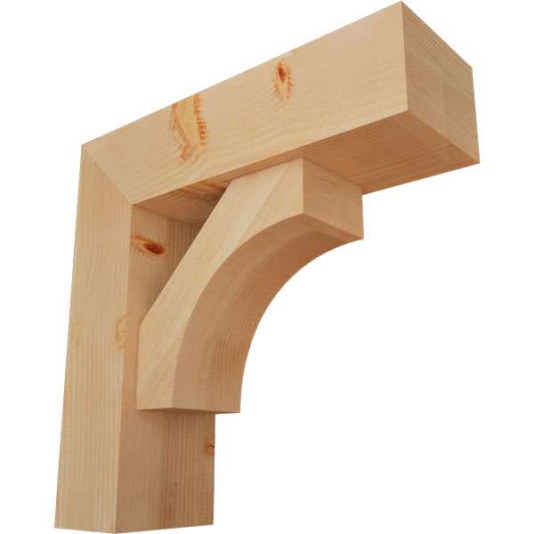 Ekena Millwork BKT0806X24X24WTL05SDF