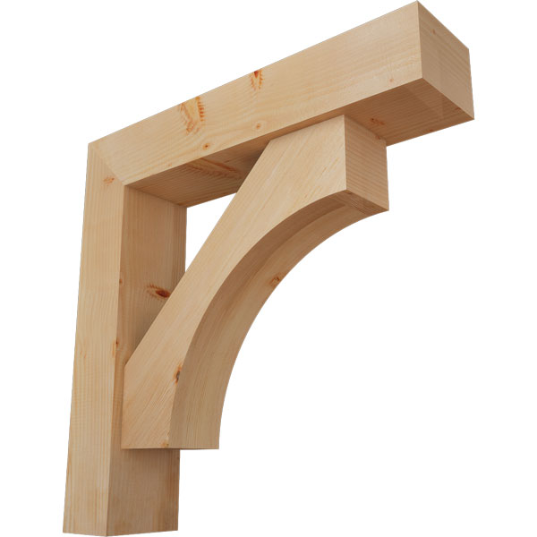 Ekena Millwork BKT0806X34X34WTL05SDF