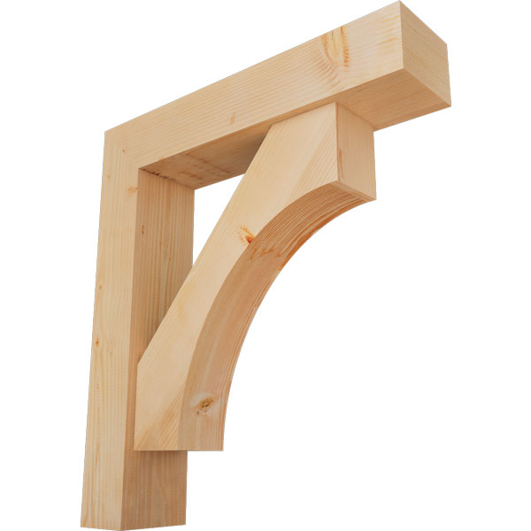 Ekena Millwork BKT0806X34X38WTL05SDF