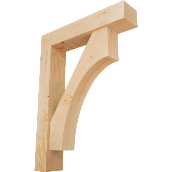 Ekena Millwork BKT0806X36X48WTL05SDF