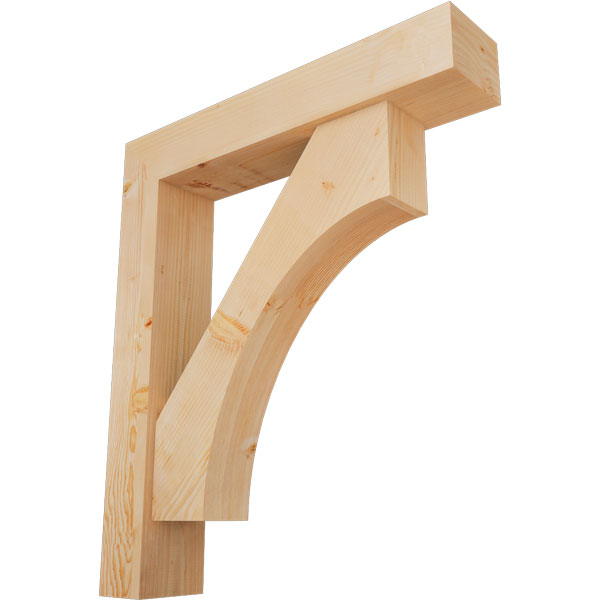 Ekena Millwork BKT0806X38X44WTL05SDF