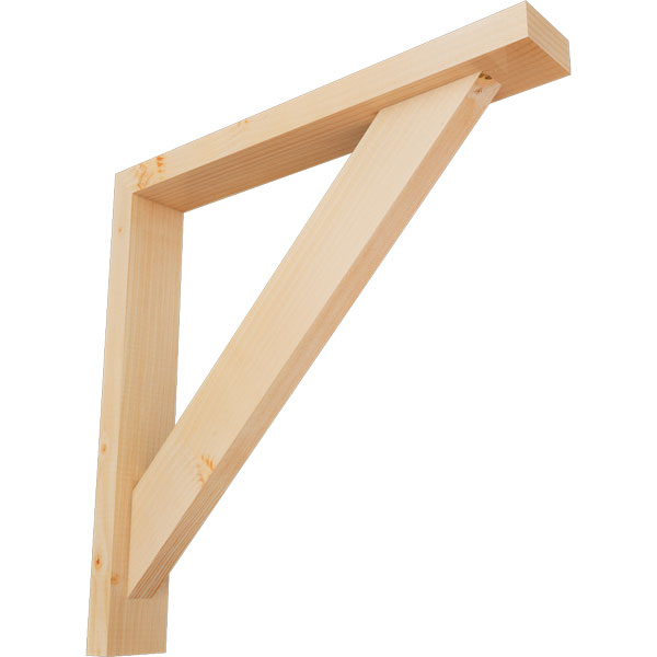 Ekena Millwork BKT0402X24X24TRA05SDF