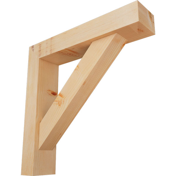 Ekena Millwork BKT0604X26X26TRA05SDF