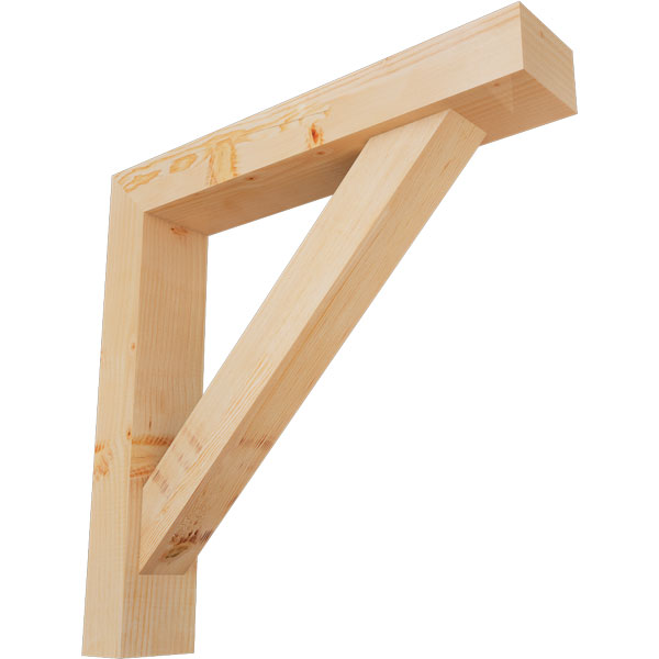 Ekena Millwork BKT0604X30X30TRA05SDF
