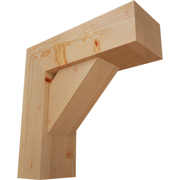 Ekena Millwork BKT0806X22X22TRA05SDF