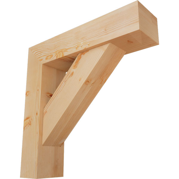 Ekena Millwork BKT0806X30X30TRA05SDF