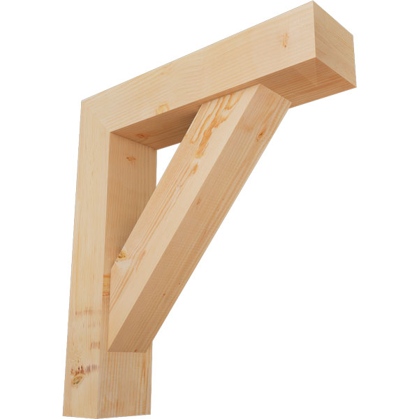 Ekena Millwork BKT0806X32X36TRA05SDF