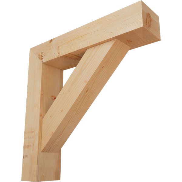 Ekena Millwork BKT0806X34X34TRA05SDF