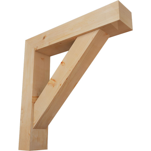 Ekena Millwork BKT0806X38X38TRA05SDF