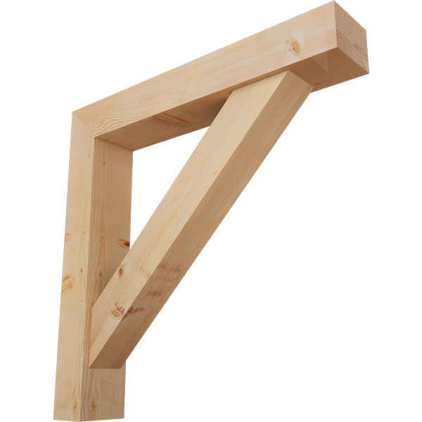 Ekena Millwork BKT0806X44X44TRA05SDF