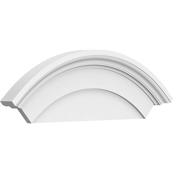 Ekena Millwork PEDP028X120ARD00