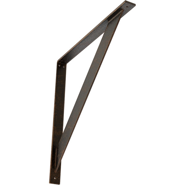 Ekena Millwork BKTM02X24X24TRABZ