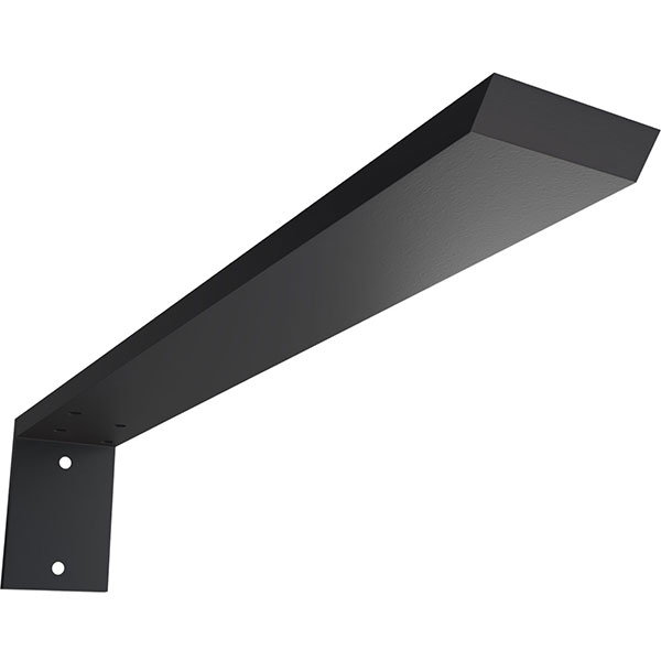 Ekena Millwork BKTM02X18X04HBPBL