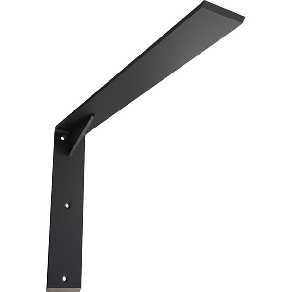 Ekena Millwork BKTM02X18X12CGPBL