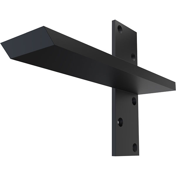 Ekena Millwork BKTM02X10FWPBL
