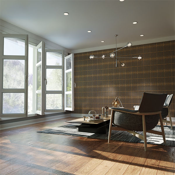 Ekena Millwork WALW08X08X0375CRPMF