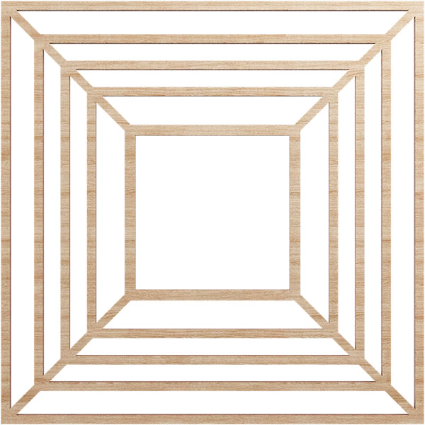 Ekena Millwork CMWP16X16X0250RAAL