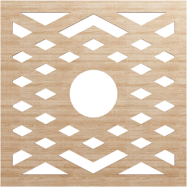 Ekena Millwork CMWP18X18X0250CHAL