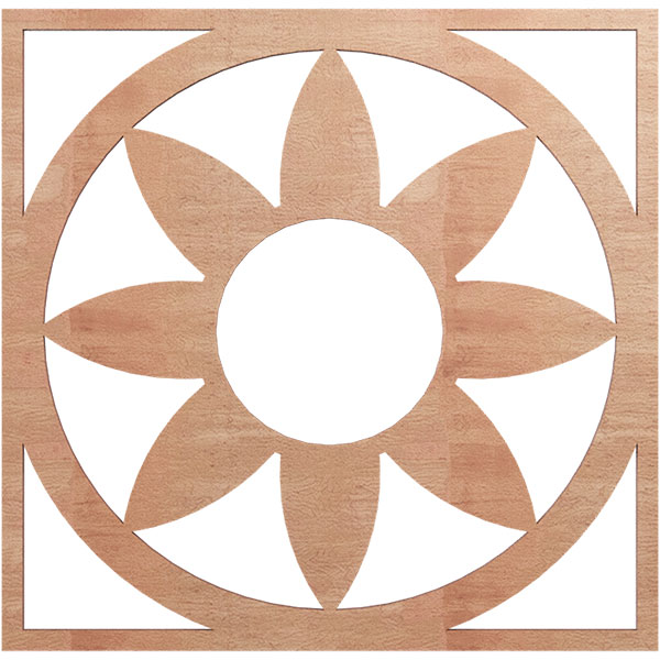 Ekena Millwork CMWP18X18X0375BLCH