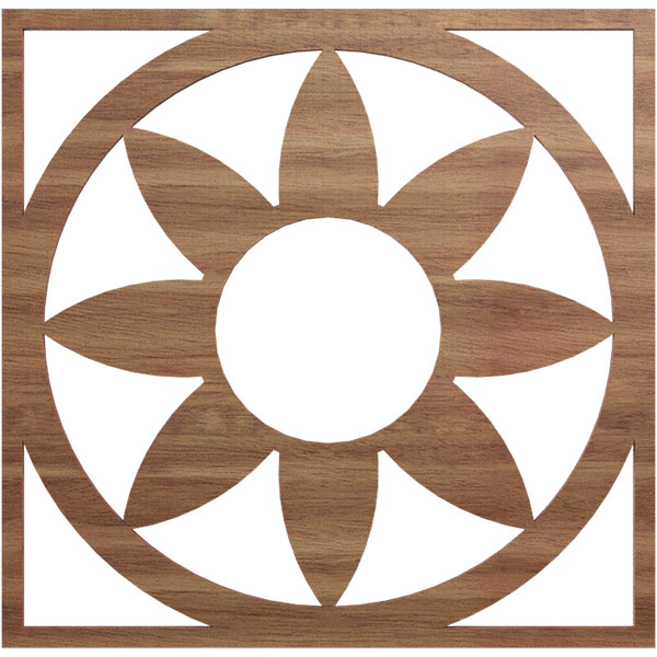 Ekena Millwork CMWP18X18X0375BLWA