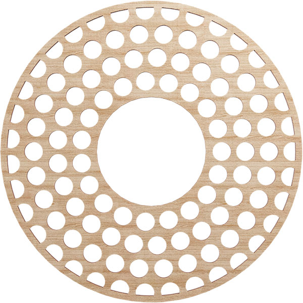 Ekena Millwork CMWP18X18X0375FFAL