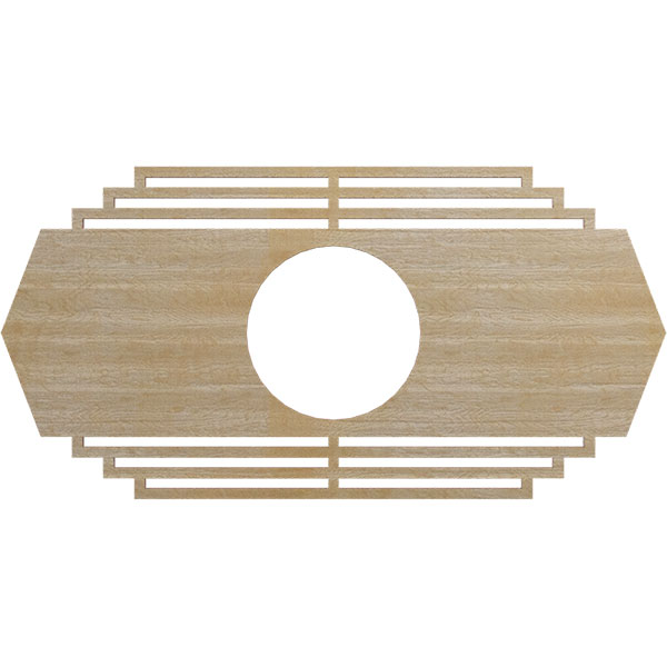 Ekena Millwork CMWP18X09X0250CSHI