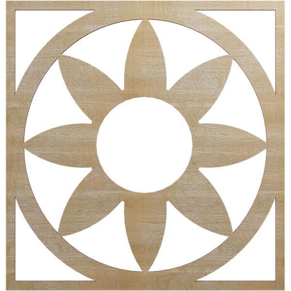 Ekena Millwork CMWP20X20X0375BLBI