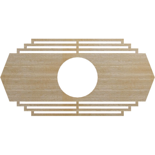 Ekena Millwork CMWP20X10X0375CSHI