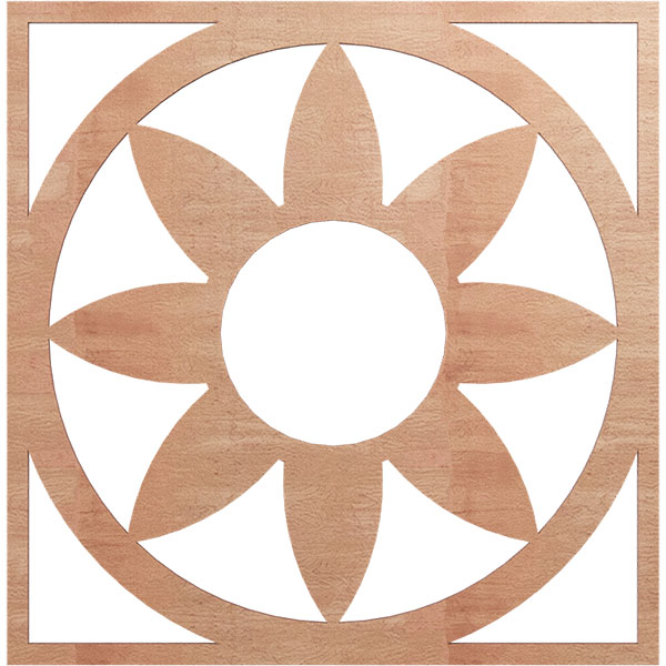 Ekena Millwork CMWP22X22X0250BLCH