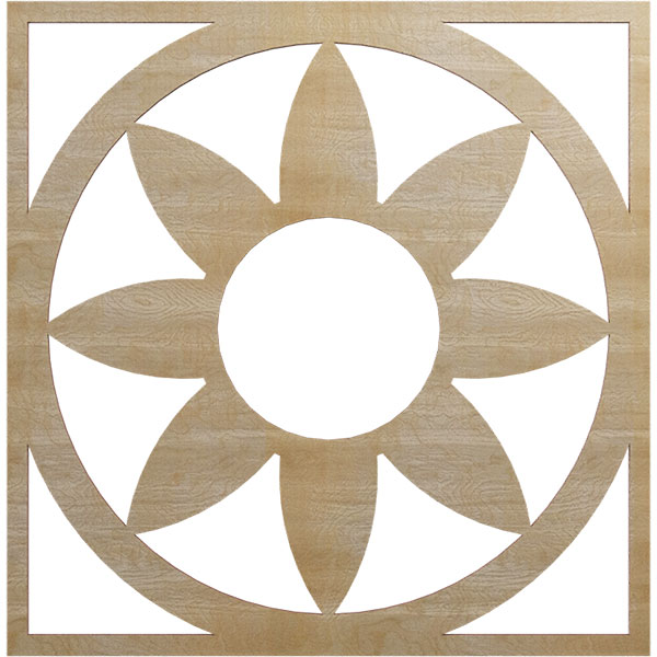 Ekena Millwork CMWP22X22X0250BLHI