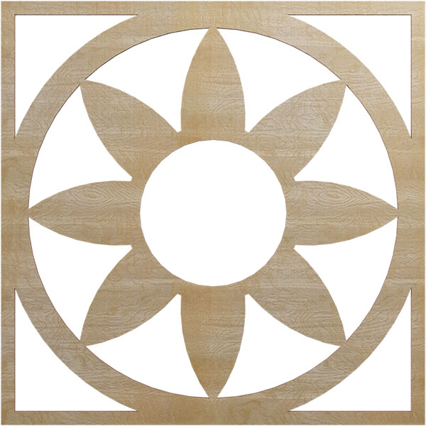 Ekena Millwork CMWP24X24X0250BLBI