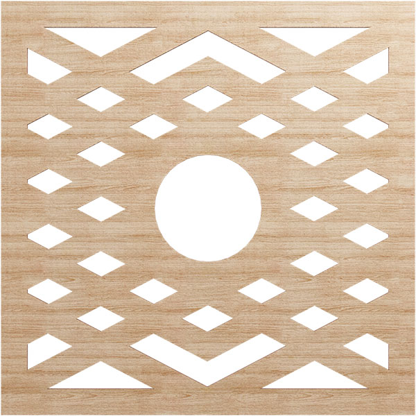 Ekena Millwork CMWP24X24X0375CHAL
